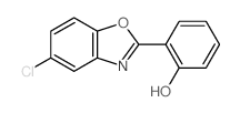 Phenol, 2- (5-chloro-2-benzoxazolyl)-结构式