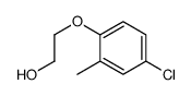 2-(4-chloro-2-methyl-phenoxy)ethanol结构式