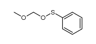 methoxymethyl benzenesulfenate Structure
