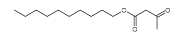 3-oxobutyric acid decyl ester结构式