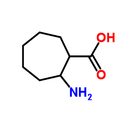 2-Aminocycloheptanecarboxylic acid Structure