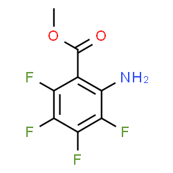 Benzoic acid, 2-amino-3,4,5,6-tetrafluoro-, Methyl ester structure