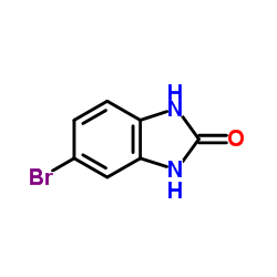 5-溴-1,3-二氢苯并咪唑-2-酮结构式