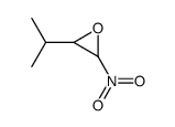 2-isopropyl-3-nitro-oxirane结构式
