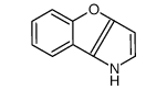 (9ci)-1H-苯并呋喃并[3,2-b]吡咯结构式