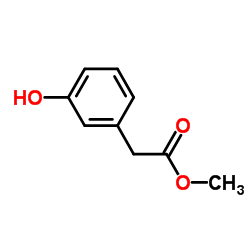 3-羟基苯乙酸甲酯结构式