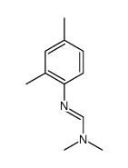 N'-(2,4-dimethylphenyl)-N,N-dimethylmethanimidamide结构式