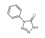 1-苯基-1,4-二氢-5H-四唑-5-酮结构式