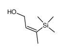 (Z)-3-(trimethylsilyl)but-2-en-1-ol结构式