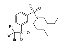 N,N-dibutyl-3-(tribromomethylsulfonyl)benzenesulfonamide Structure
