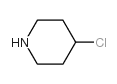 4-氯哌啶结构式
