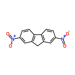 2,7-dinitro-9H-fluorene structure