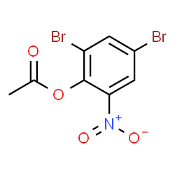 2,4-Dibromo-6-nitrophenol acetate结构式