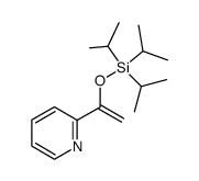 2-[1-tri-isopropylsilyloxy-vinyl]-pyridine结构式