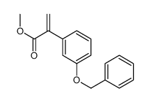2-(3-(苄氧基)苯基)丙烯酸甲酯结构式