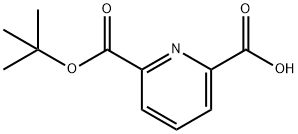 6-叔丁氧基羰基吡啶甲酸结构式