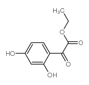 ethyl 2,4-dihydroxyphenylglyoxylate结构式