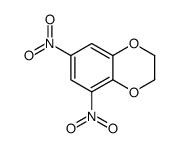 5,7-dinitro-2,3-dihydro-1,4-benzodioxine结构式