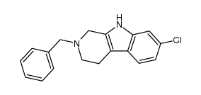 2-benzyl-7-chloro-1,2,3,4-tetrahydro-1H-β-carboline Structure