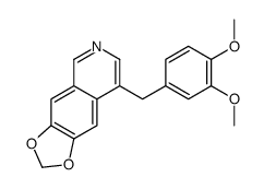 8-[(3,4-dimethoxyphenyl)methyl]-[1,3]dioxolo[4,5-g]isoquinoline Structure