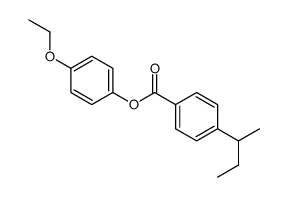(4-ethoxyphenyl) 4-butan-2-ylbenzoate Structure