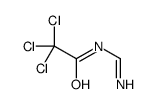 N-(aminomethylidene)-2,2,2-trichloroacetamide Structure