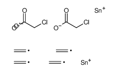[[(2-chloroacetyl)oxy-bis(ethenyl)stannyl]oxy-bis(ethenyl)stannyl] 2-chloroacetate Structure