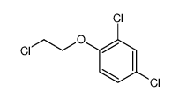 2,4-dichloro-1-(2-chloroethoxy)benzene Structure