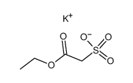 K-salt of sulfoacetic acid ethylester Structure