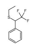 (1-ethylsulfanyl-2,2,2-trifluoroethyl)benzene Structure