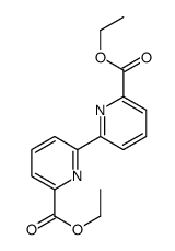 2,2'-联吡啶-6,6'-二羧酸二乙酯结构式
