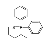 pentan-2-yl-diphenyl-sulfanylidene-λ5-phosphane结构式