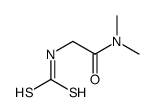 [2-(dimethylamino)-2-oxoethyl]carbamodithioic acid Structure