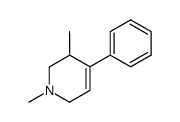 1,2,5,6-tetrahydro-1,5-dimethyl-4-phenylpyridine Structure