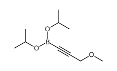3-methoxyprop-1-ynyl-di(propan-2-yloxy)borane结构式