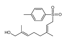 2,6-dimethyl-8-(4-methylphenyl)sulfonylocta-2,6-dien-1-ol Structure