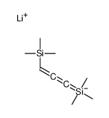 lithium,trimethyl(3-trimethylsilylprop-1-ynyl)silane Structure