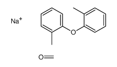 甲醛、磺化的1,1-氧双[甲基苯]的聚合物钠盐结构式