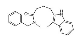 3-benzyl-1,2,5,6,7,8-hexahydroazonino[5,4-b]indol-4-one Structure