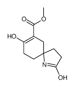 8-羟基-2-氧代-1-氮杂螺[4.5]-7-癸烯-7-羧酸甲酯结构式