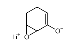 lithium 7-oxabicyclo[4.1.0]hept-2-en-2-olate Structure