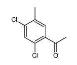 1-(2,4-dichloro-5-methylphenyl)ethanone结构式