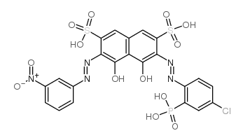 Chlorophosphonazo MN structure