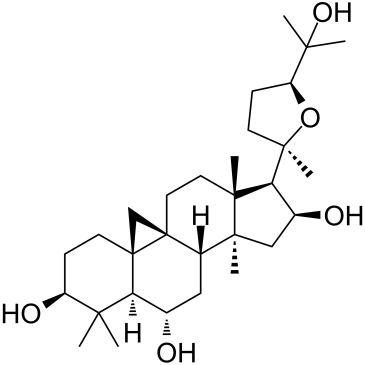 环黄芪醇结构式