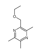 Pyrazine, (ethoxymethyl)trimethyl- (9CI) Structure