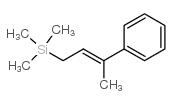 trimethyl-((e)-3-phenyl-but-2-enyl)-silane Structure