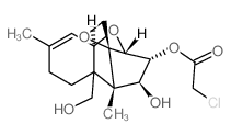 Trichothec-9-ene-3,4,15-triol, 12,13-epoxy-, 3-(chloroacetate), (3.alpha.,4.beta.)- Structure