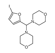 5-iodofurfural dimorpholylaminal Structure