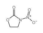 3-硝基-2-恶唑烷酮结构式