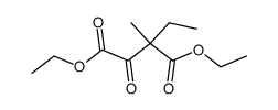 diethyl 2-ethyl-2-methyl-3-oxobutanedioate Structure